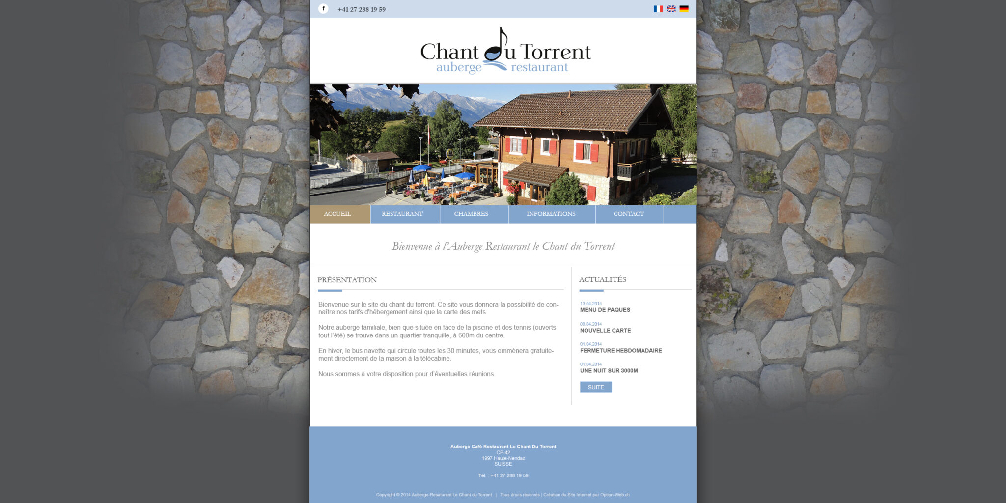 chantdutorrent.ch en 2014